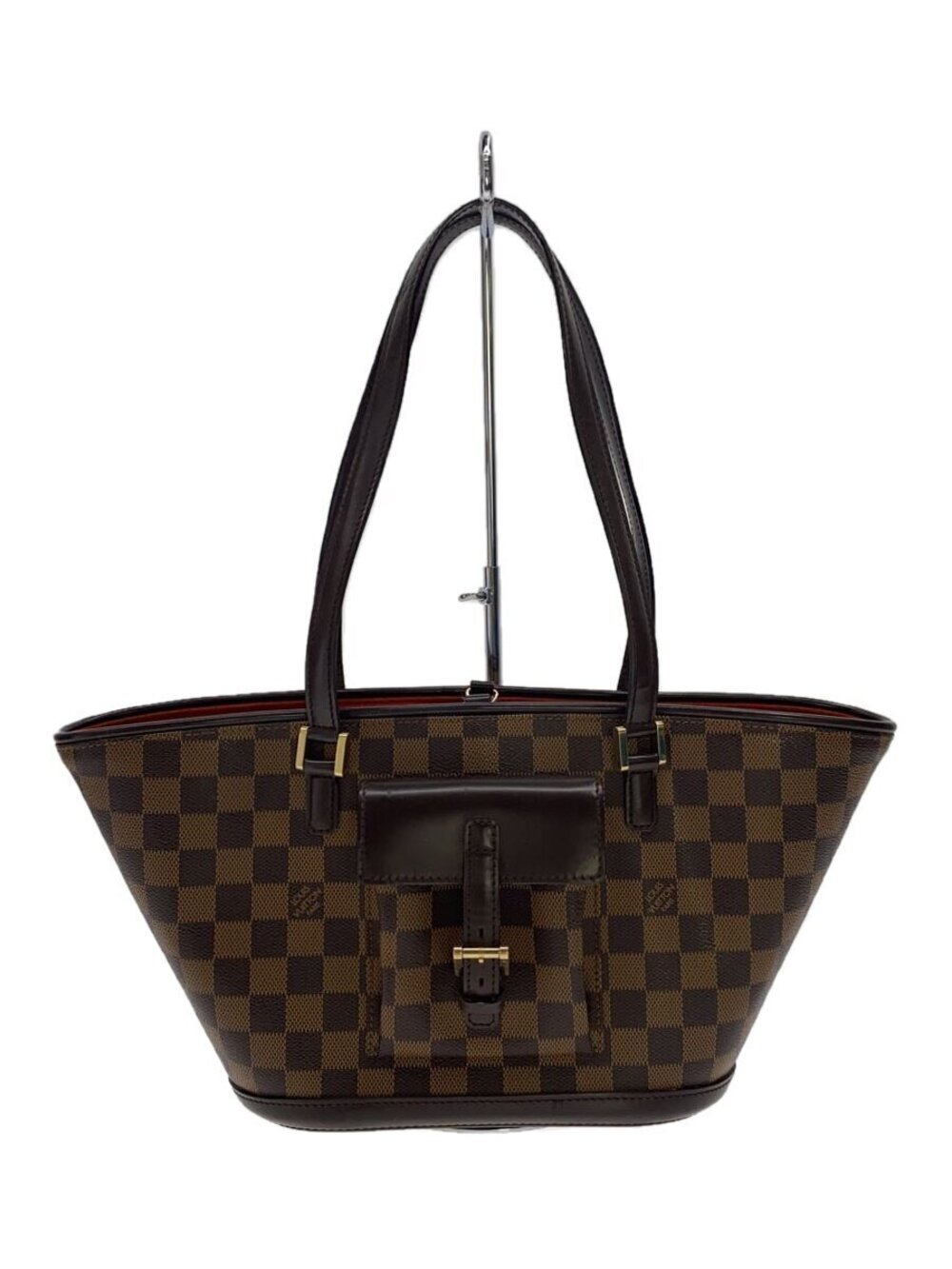 LOUIS VUITTON Manosque Damier Ebene Brown
